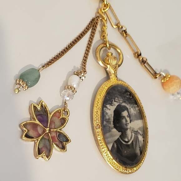 LUXURY MYSTICAL BAG CHARM VICTORIAN COACH BIRKIN JACKIE KENNEDY FIRST LADY POTUS - Picture 4 of 4